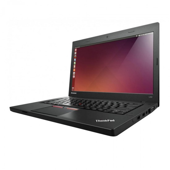 Lenovo (A-) ThinkPad L450 i5-4300U/14\\&quot;/8GB DDR3/128GB SSD/No ODD/Camera/8H Grade A- Refurbished Lapt