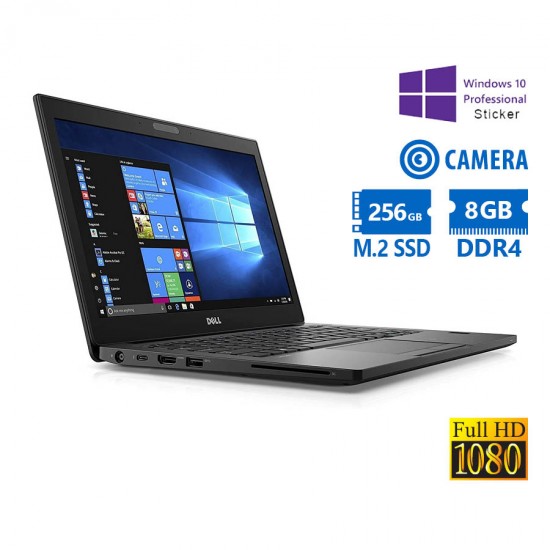 Dell Latitude 7280 i5-7300U/12.5\\&quot;FHD/8GB DDR4/256GB M.2 SSD/No ODD/Camera/10P Grade A Refurbished La