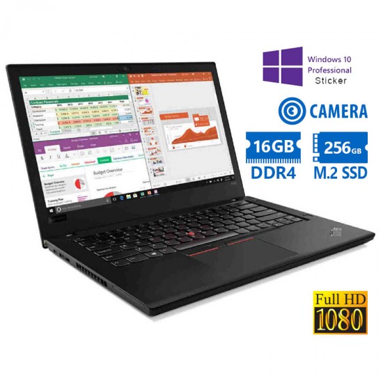 Lenovo ThinkPad A485 Ryzen 5 Pro 2500U/14\\&quot;FHD/16GB DDR4/256GB M.2 SSD/w/Radeon™ Vega 8 Graphics (8C@