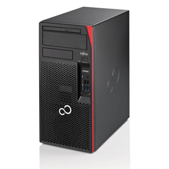 Fujitsu P758 Tower i5-8500/8GB DDR4/256GB M.2 SSD/DVD/10P Grade A+ Refurbished PC