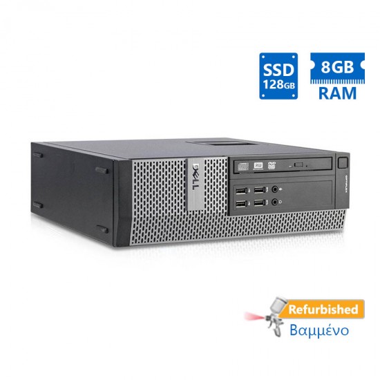 Dell 9020 SFF i7-4790/8GB DDR3/128GB SSD/No ODD/8P Grade A+ Refurbished PC