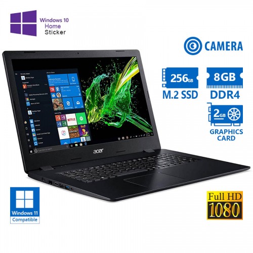 Acer Aspire A317-51G i5-10210U/17”FHD/8GB DDR4/256GB M.2 SSD/DVD/Camera/Nvidia 2GB/10H Grade A Refur Acer Aspire A317-51G i5-10210U/17”FHD/8GB DDR4/256GB M.2 SSD/DVD/Camera/Nvidia 2GB/10H Grade A Refur