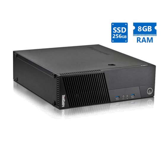 Lenovo M93p SFF i5-4570/8GB DDR3/256GB SSD/No ODD/8P Grade A Refurbished PC