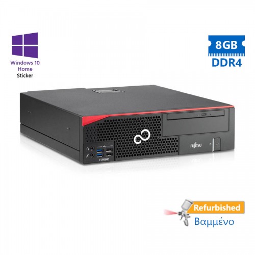 Fujitsu D756 SFF i5-6500/8GB DDR4/500GB/DVD/10H Grade A+ Refurbished PC Fujitsu D756 SFF i5-6500/8GB DDR4/500GB/DVD/10H Grade A+ Refurbished PC