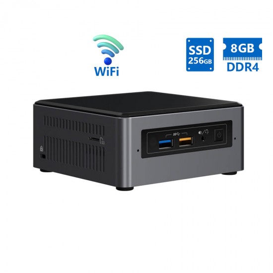 Intel NUC7I7BNH NUC WiFi i7-7567U/8GB DDR4/256GB SSD/No ODD/Grade A Refurbished PC