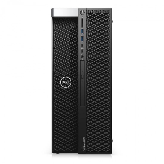 Dell Precision 7820 Tower Xeon 2xGold 6136(12-Cores)/64GB DDR4/512GB SSD &amp; 2TB/Nvidia 8GB/DVD/10P Gr