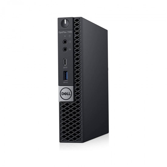 Dell Optiplex 7060 DM WiFi i5-8500T/16GB DDR4/256GB M.2 SSD/No ODD/10P Grade A Refurbished PC