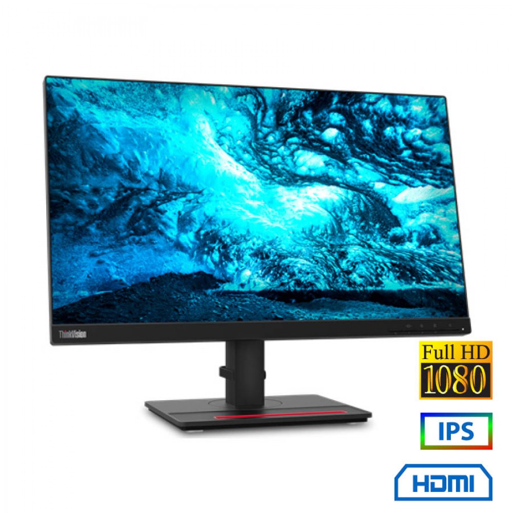 Used Monitor T23i-20 IPS LED/Lenovo /23``FHD/1920x1080/Wide/Black/D-SUB &amp; DP &amp; HDMI &amp; USB 3.0 HUB