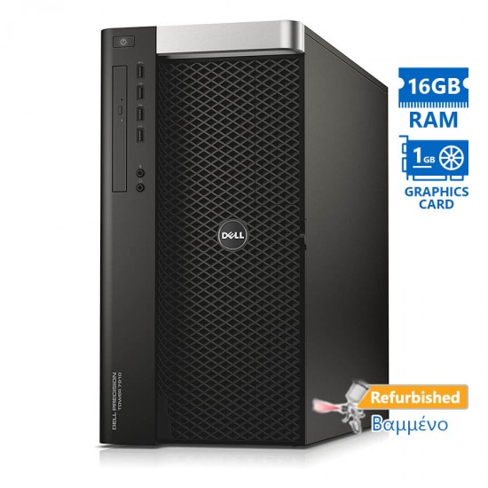 Dell Precision T7610 Tower Xeon E5-1650v2(6-Cores)/16GB DDR3/1TB/Nvidia 1GB/DVD/7P Grade A+ Workstat