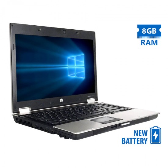 HP EliteBook 8440p i5-520M/14&quot;/8GB DDR3/250GB/DVD/New Battery/7P Grade A Refurbished Laptop