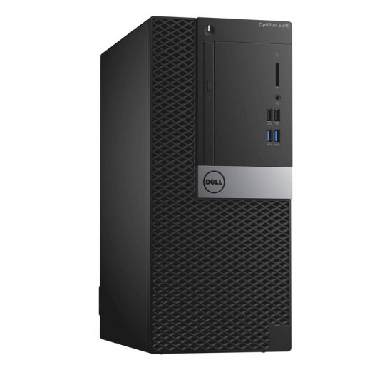 Dell 5040 Tower i5-6500/8GB DDR3/256GB M.2 SSD/DVD/7P Grade A+ Refurbished PC