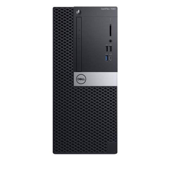 Dell 7060 Tower i7-8700/16GB DDR4/256GB SSD New/DVD/10P Grade A+ Refurbished PC