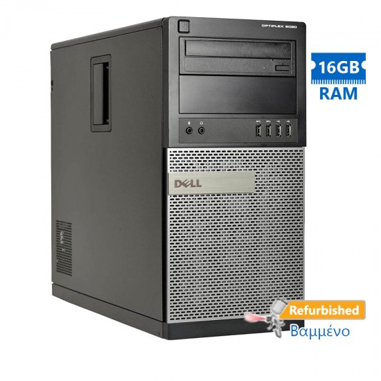 Dell 9020 Tower i7-4790/16GB DDR3/1TB/DVD/8H Grade A+ Refurbished PC