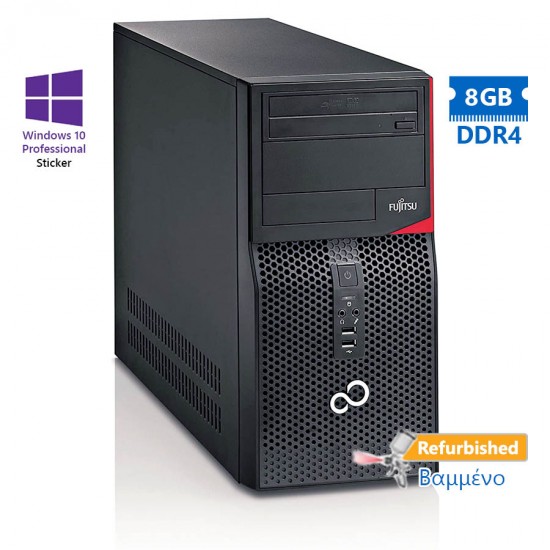 Fujitsu P556 Tower i5-6400/8GB DDR4/500GB/DVD/10P Grade A+ Refurbished PC