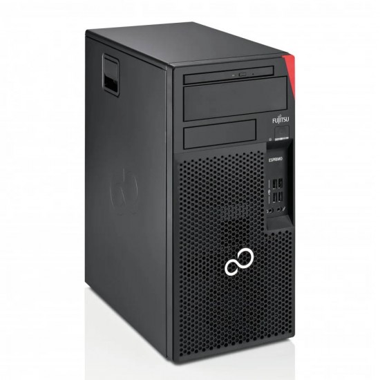 Fujitsu P558 Tower i3-8100/8GB DDR4/256GB SSD/DVD/10P Grade A+ Refurbished PC