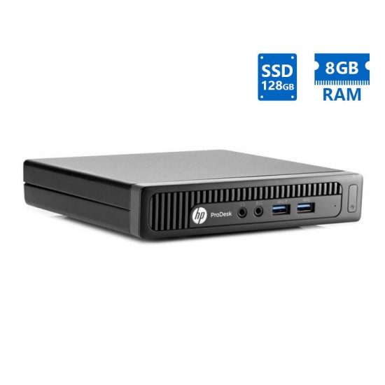 HP ProDesk 600G1 DM i5-4570T/8GB DDR3/128GB SSD/No ODD/7P Grade A Refurbished PC