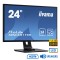 Used Monitor ProLite XB2481HS LED/Iiyama/24``FHD/1920x1080/Black/w/Speakers/D-SUB &amp; DVI-D &amp; HDMI