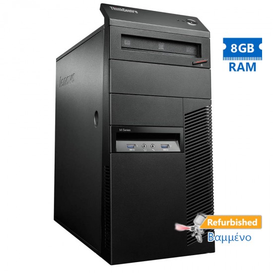 Lenovo M83 Tower i5-4430/8GB DDR3/500GB/DVD/8P Grade A+ Refurbished PC Lenovo M83 Tower i5-4430/8GB DDR3/500GB/DVD/8P Grade A+ Refurbished PC
