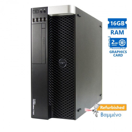 Dell Precision T3610 Tower Xeon E5-1620v2(4-Cores)/16GB DDR3/500GB/Nvidia 2GB/DVD/7P Grade A+ Workst