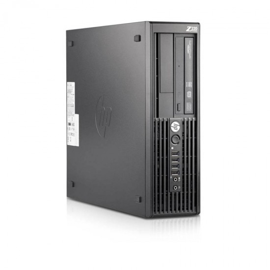 HP Z220 SFF Xeon E3-1240v2/16GB DDR3/500GB/DVD/Nvidia 1GB/7P Grade A+ Workstation Refurbhided PC