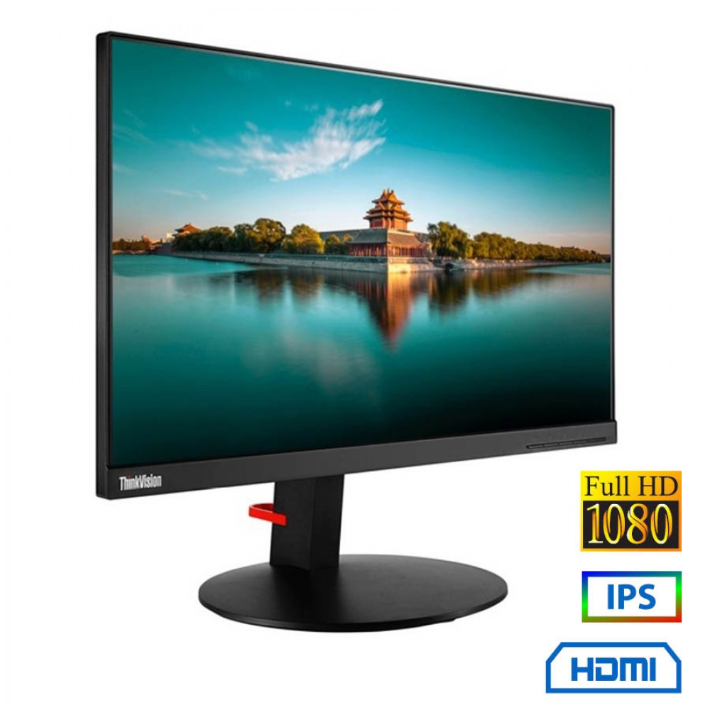 Used Monitor T23i-10 IPS LED/Lenovo /23``FHD/1920x1080/Wide/Black/D-SUB &amp; DP &amp; HDMI &amp; USB 3.0 HUB