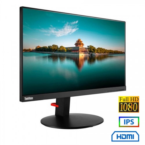 Used Monitor T23i-10 IPS LED/Lenovo /23``FHD/1920x1080/Wide/Black/D-SUB &amp; DP &amp; HDMI &amp; USB 3.0 HUB