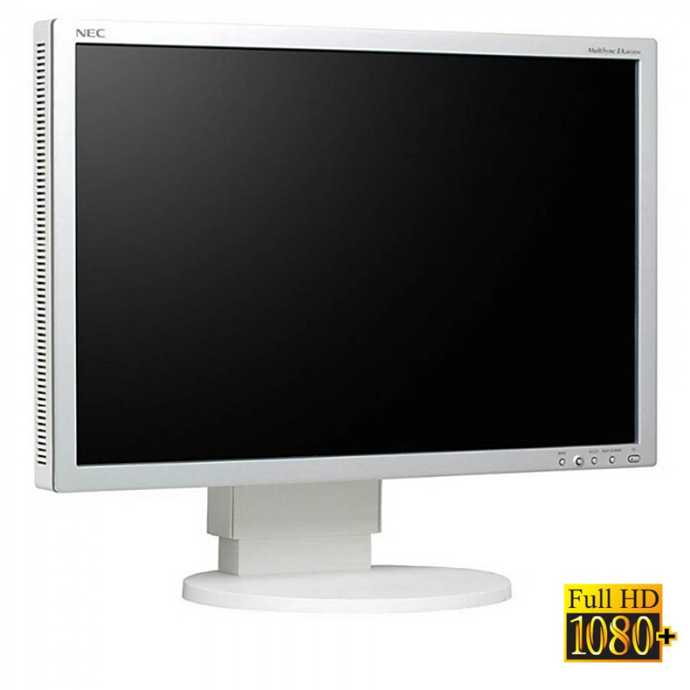 Used (A-) Monitor E241WM TFT/NEC/24"FHD/1920x1200/Wide/White/Grade A-/D-SUB &amp; DVI-D