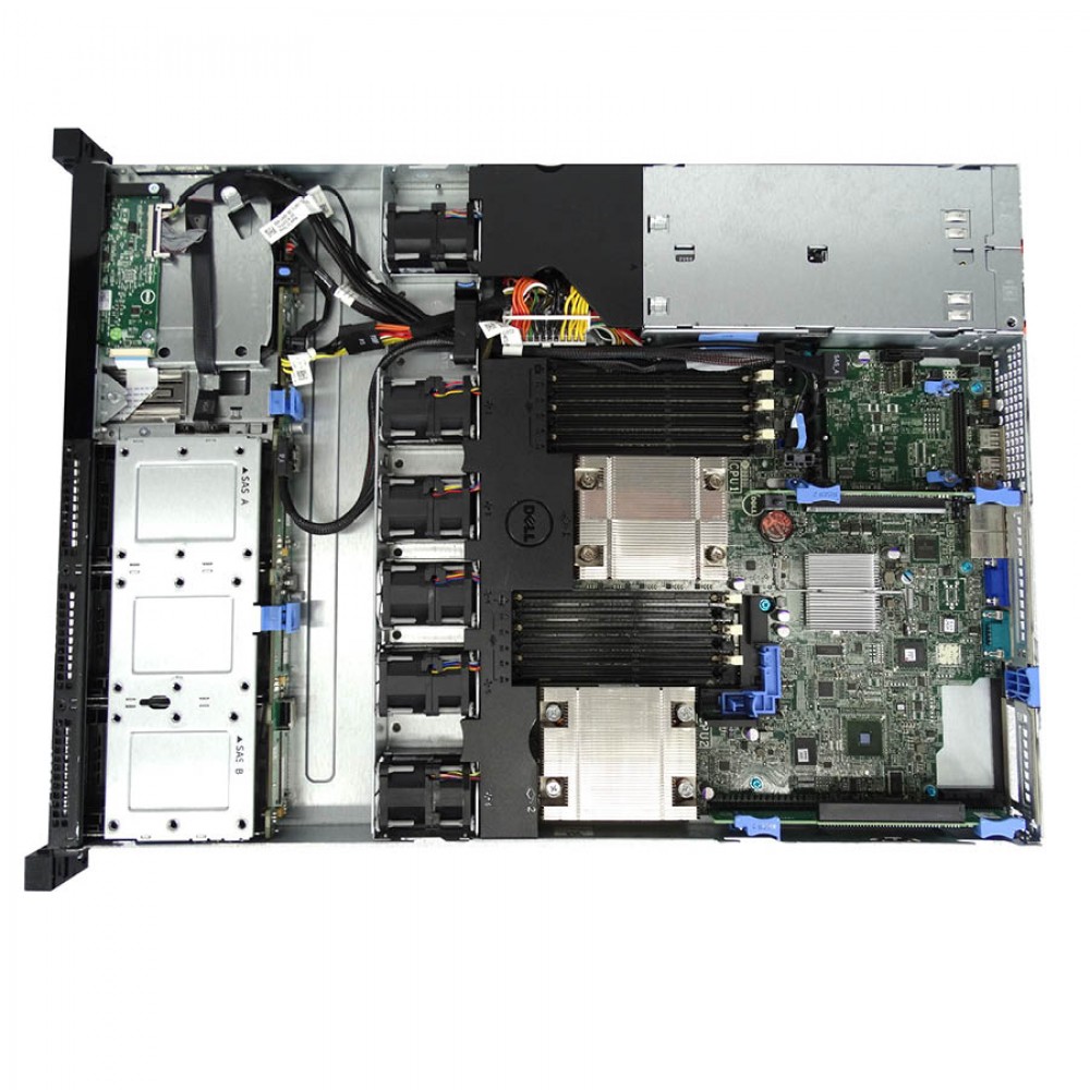 Refurbished Server Dell Poweredge R420 R1U E5-2430(6-cores)/16GB DDR3/2x146GB 15K/8xSFF/1xPSU/No ODD