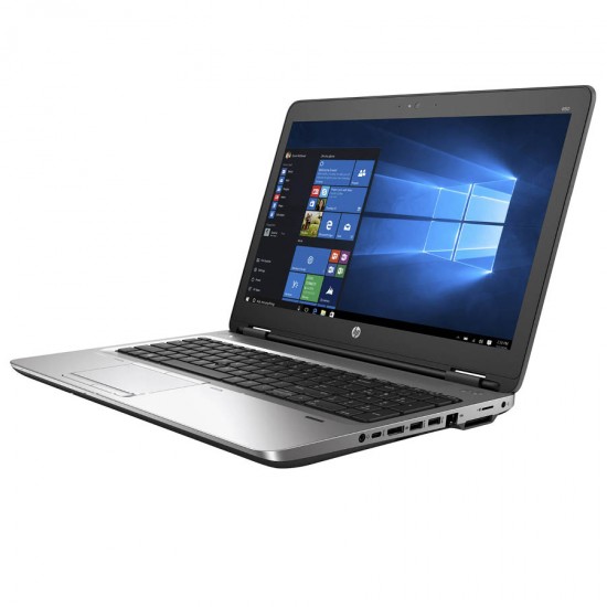 HP ProBook 650G2 i5-6200U/15.6/8GB DDR4/240GB SSD/DVD/Camera/10P Grade A Refurbished Laptop