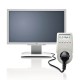 Used (A-) Monitor P23T-6 IPS LED/Fujitsu/23”FHD/1920x1080/Wide/White/Grade A-/D-SUB &amp; DVI-I &amp; DP &amp; U