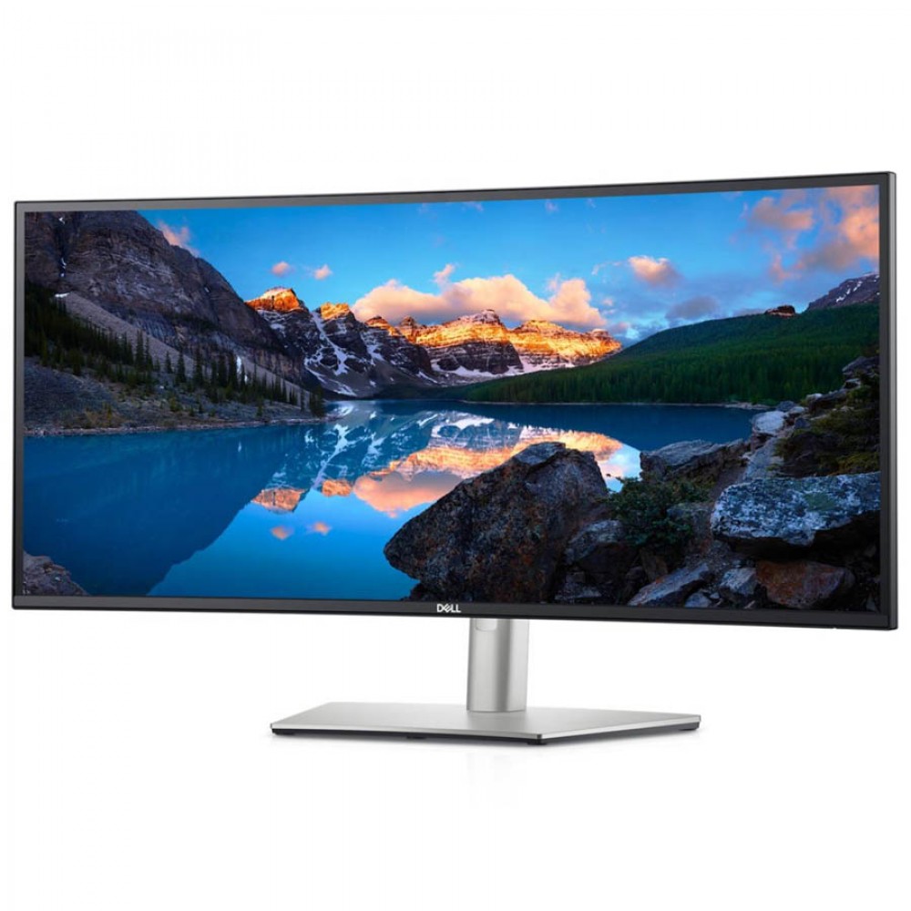 Used Monitor UltraSharp U3421WE Curved/Dell/34”UW-QHD 60Hz/3440x1440/Silver/Black/w/Speakers/DP &amp; 2x