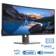 Used Monitor UltraSharp U3419W Curved/Dell/34``UW-QHD/3440x1440/Black/w/Speakers/DP &amp; 2xHDMI &amp; USB T