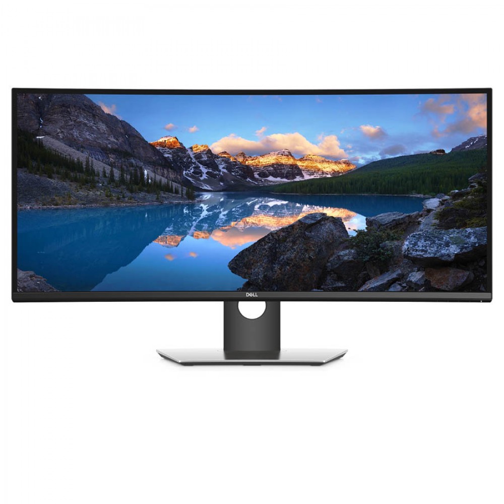 Used Monitor UltraSharp U3419W Curved/Dell/34``UW-QHD/3440x1440/Black/w/Speakers/DP &amp; 2xHDMI &amp; USB T