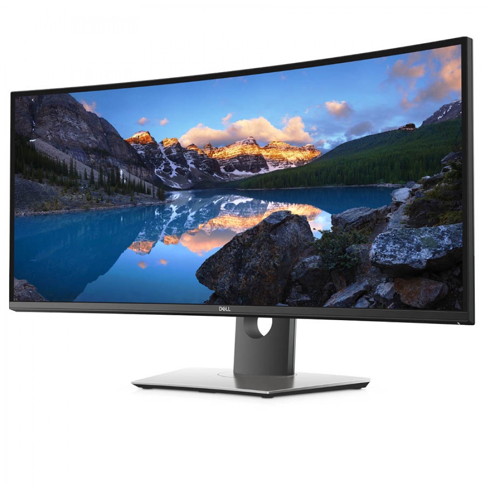 Used Monitor UltraSharp U3419W Curved/Dell/34``UW-QHD/3440x1440/Black/w/Speakers/DP &amp; 2xHDMI &amp; USB T