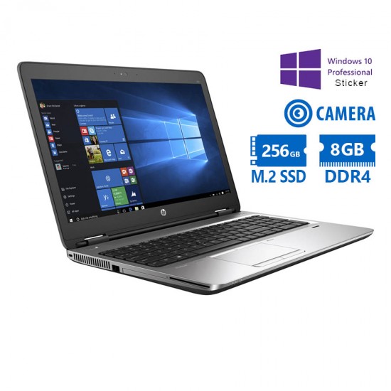 HP ProBook 640G2 i5-6300U/14”/8GB DDR4/256GB M.2 SSD/DVD/Camera/10P Grade A Refurbished Laptop