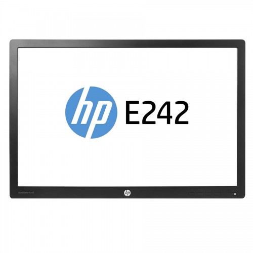 Used Monitor E242 IPS LED/HP/24``FHD/1920x1200/Wide/Black/No Stand/D-SUB &amp; DP &amp; HDMI &amp; USB HUB