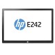 Used Monitor E242 IPS LED/HP/24``FHD/1920x1200/Wide/Black/No Stand/D-SUB &amp; DP &amp; HDMI &amp; USB HUB