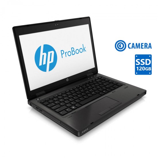 HP (A-) ProBook 6475B AMD A6-4400M/14”/4GB DDR3/120GB SSD/DVD/Camera/7P Grade A- Refurbished Laptop