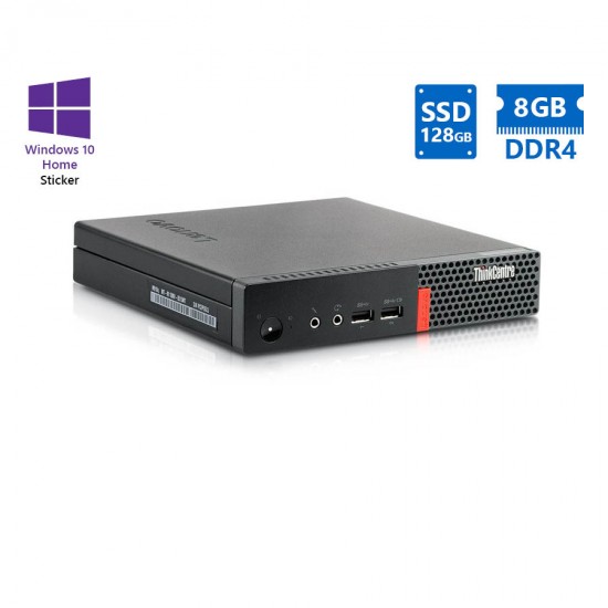 Lenovo ThinkCentre M710q Tiny i5-6400T/8GB DDR4/128GB SSD/No ODD/10H Grade A Refurbished PC