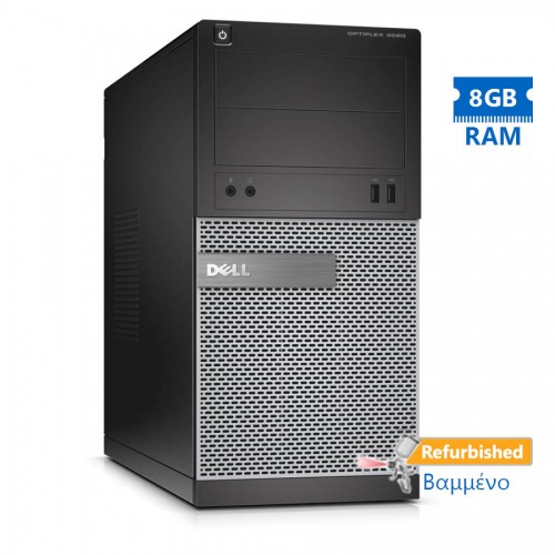 Dell 3020 Tower i3-4130/8GB DDR3/500GB/DVD/8P Grade A+ Refurbished PC Dell 3020 Tower i3-4130/8GB DDR3/500GB/DVD/8P Grade A+ Refurbished PC