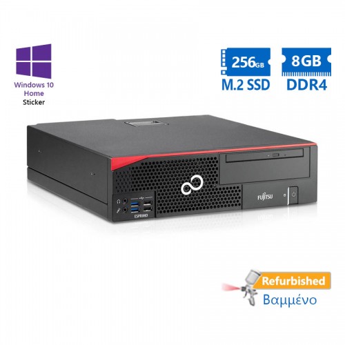 Fujitsu D757 SFF i5-6600/8GB DDR4/256GB M.2 SSD/No ODD/10H Grade A+ Refurbished PC Fujitsu D757 SFF i5-6600/8GB DDR4/256GB M.2 SSD/No ODD/10H Grade A+ Refurbished PC